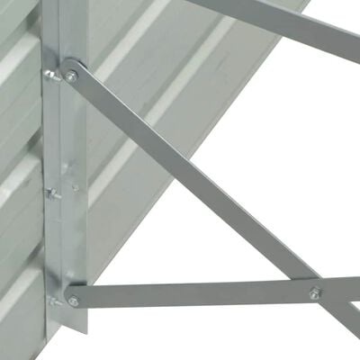 Plantenbak Verhoogd Staal Antraciet 400x80x45 cm - 59% Korting