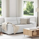 vidaXL 2-zitsbank Wit Kunstleer - 180x81x84 cm - 35% Korting