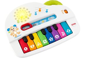 Fisher-Price Muziekpiano Blauw - Leer en Lach 32% Korting