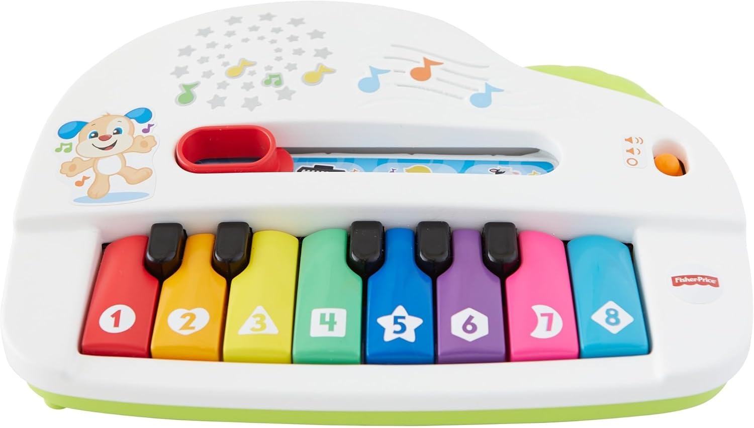 Fisher-Price Muziekpiano Blauw - Leer en Lach 32% Korting