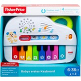 Fisher-Price Muziekpiano Blauw - Leer en Lach 32% Korting