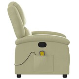 vidaXL Massagestoel Leer Crème 35% Korting