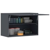 vidaXL Garage Wandkast Antraciet Staal 80x40x53 cm - 34% Korting