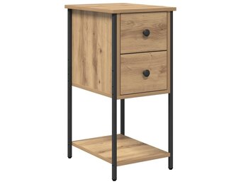 Nachtkastje Artisanaal Eikenkleurig (33% Korting)