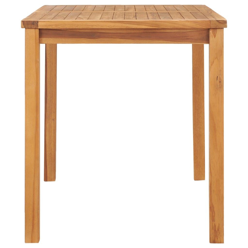 vidaXL Massief Teakhouten Tuintafel 120x70x77 cm - 35% Korting