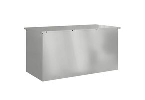 VidaXL Tuinkussenopbergdoos Staal 100x50,5x50 cm - 41% Korting