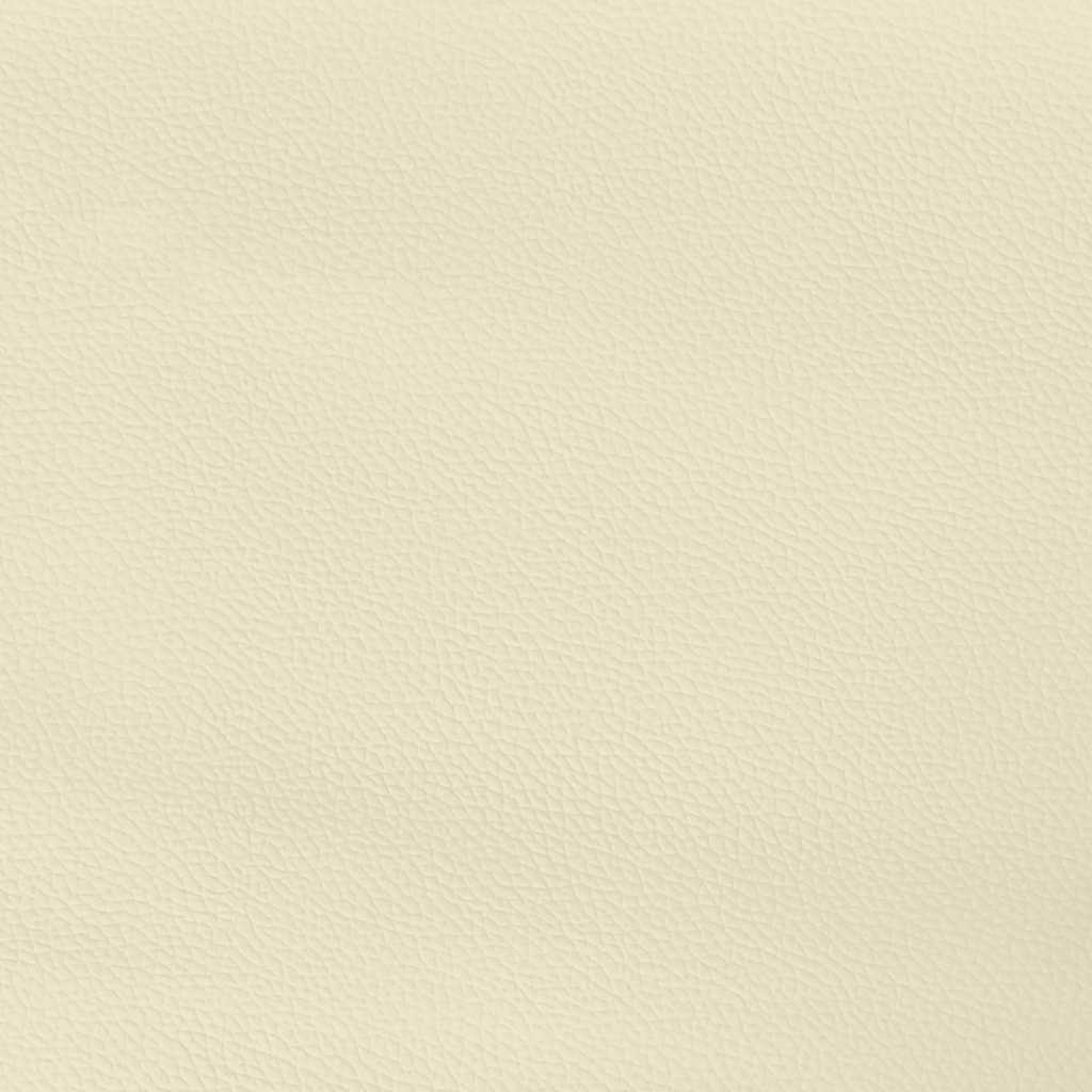 vidaXL Bedframe met hoofdeinde Crème 90x190 cm - 34% Korting