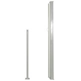vidaXL Uittrekbaar Tuinscherm 170x300 cm Crème - 34% Korting