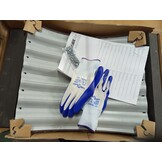 Plantenbak Staal Bruin 80x80x36 cm - 56% Korting!