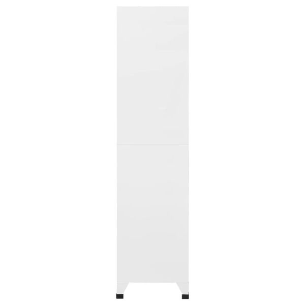 Lockerkast met 18 vakken 90x40x180 cm metaal - 35% korting