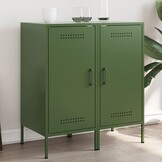 vidaXL Dressoir Olijfgroen - 2 stuks met 54% korting