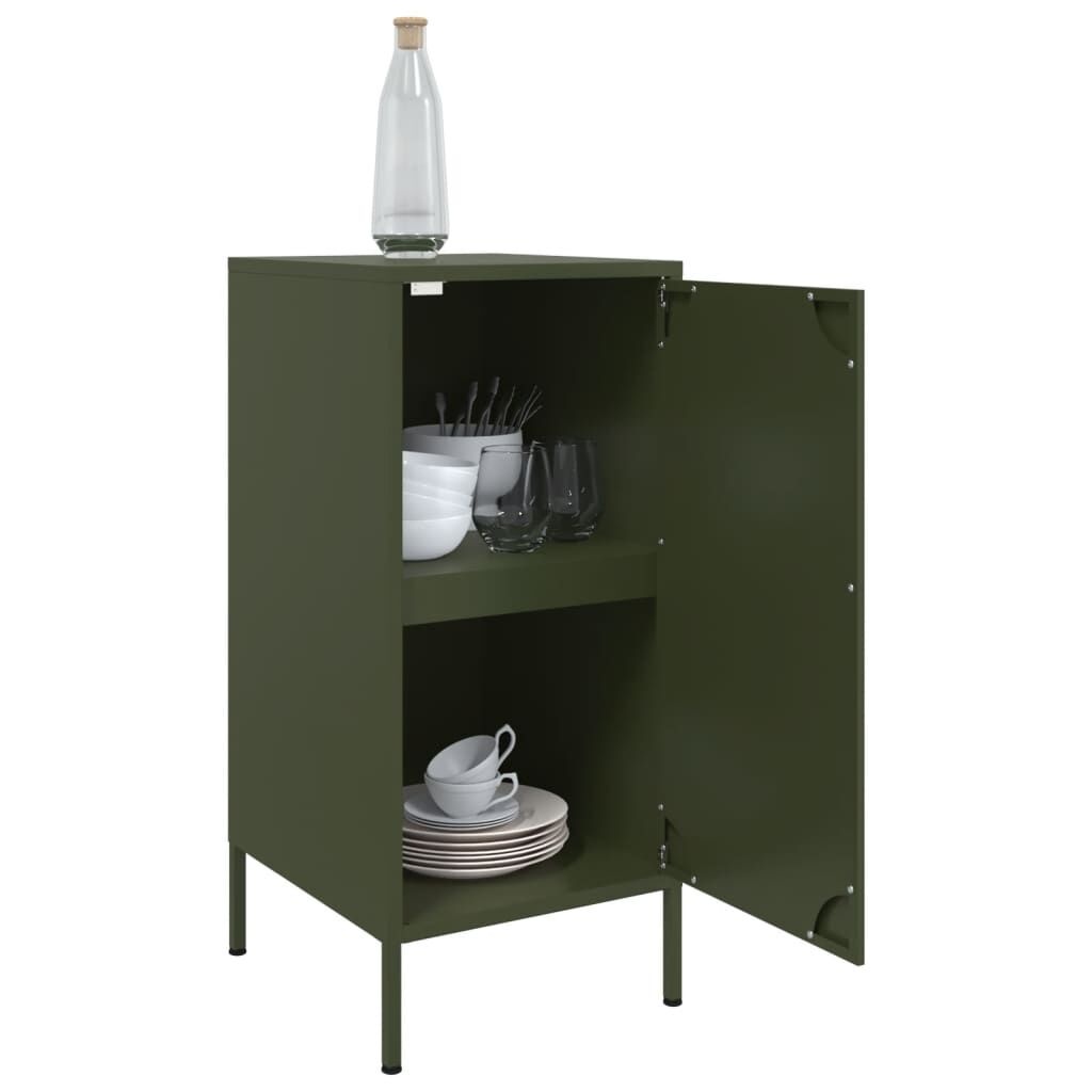 vidaXL Dressoir Olijfgroen - 2 stuks met 54% korting