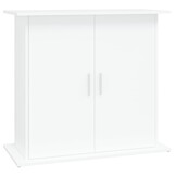 vidaXL Aquariumstandaard 81x36x73 cm Bewerkt Hout Wit - 54% Korting
