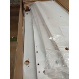 vidaXL Aquariumstandaard 81x36x73 cm Bewerkt Hout Wit - 54% Korting