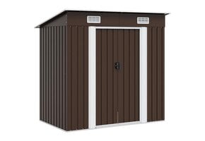 VidaXL Tuinberging Staal Bruin 194x121x181 cm - 60% Korting