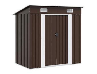 VidaXL Tuinberging Staal Bruin 194x121x181 cm - 60% Korting