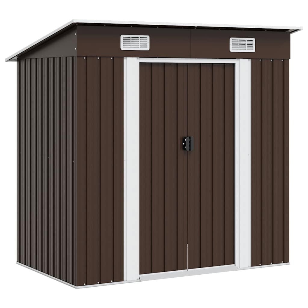 VidaXL Tuinberging Staal Bruin 194x121x181 cm - 60% Korting