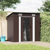 VidaXL Tuinberging Staal Bruin 194x121x181 cm - 60% Korting