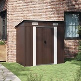 VidaXL Tuinberging Staal Bruin 194x121x181 cm - 60% Korting