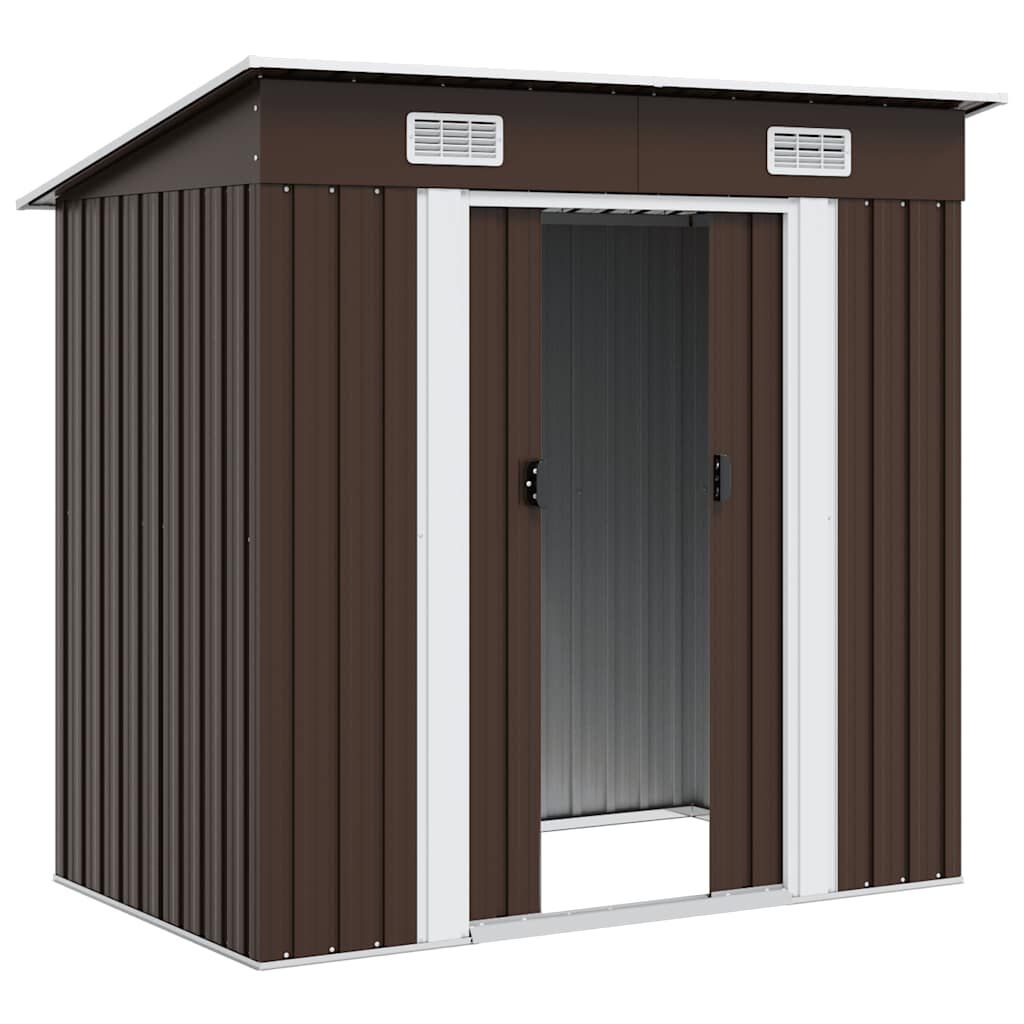 VidaXL Tuinberging Staal Bruin 194x121x181 cm - 60% Korting