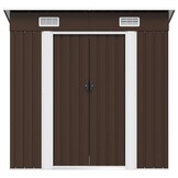 VidaXL Tuinberging Staal Bruin 194x121x181 cm - 60% Korting