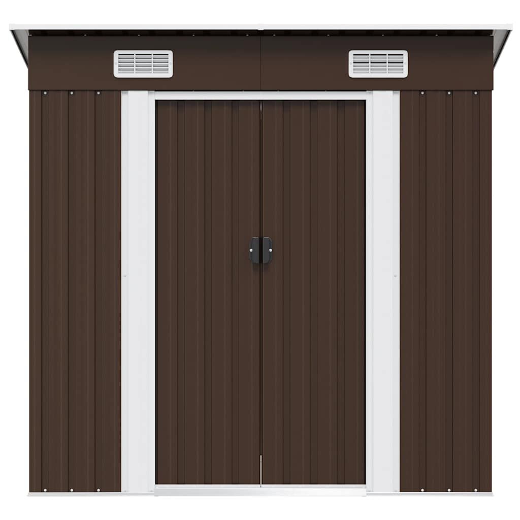 VidaXL Tuinberging Staal Bruin 194x121x181 cm - 60% Korting