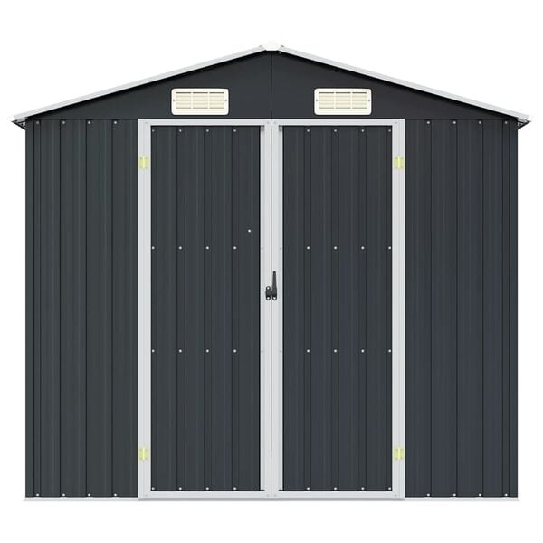 VidaXL Tuinschuur Staal Antraciet - 205x129x183 cm - 55% Korting