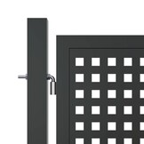 VidaXL Poort Staal Antraciet 300x125 cm - 35% Korting