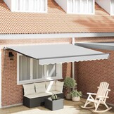 Markies Handmatig Antraciet 35% Korting 3,5 x 2,5 m Metaal
