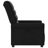 Verstelbare Fauteuil van Stof - Zwart - 35% Korting