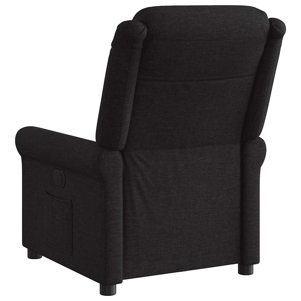 Verstelbare Fauteuil van Stof - Zwart - 35% Korting