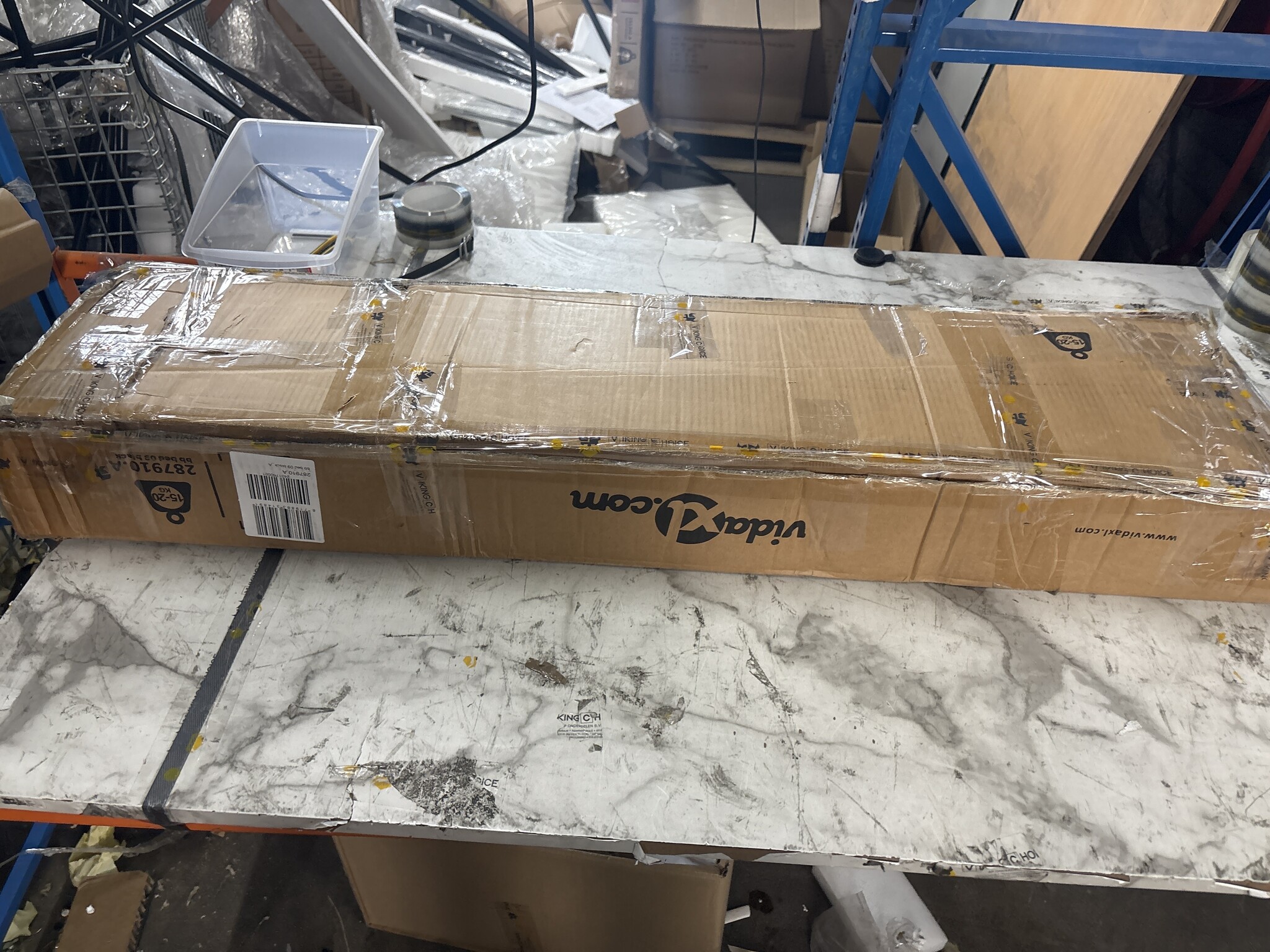 vidaXL Stapelbed Metaal Zwart 90x200 cm - 55% Korting