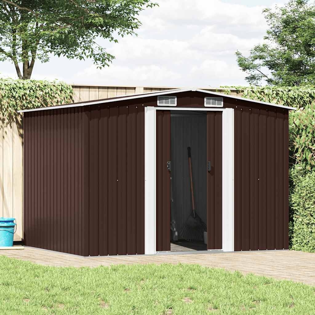 VidaXL Tuinberging Staal Bruin 257x205x178 cm - 60% Korting!