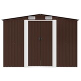 VidaXL Tuinberging Staal Bruin 257x205x178 cm - 60% Korting!