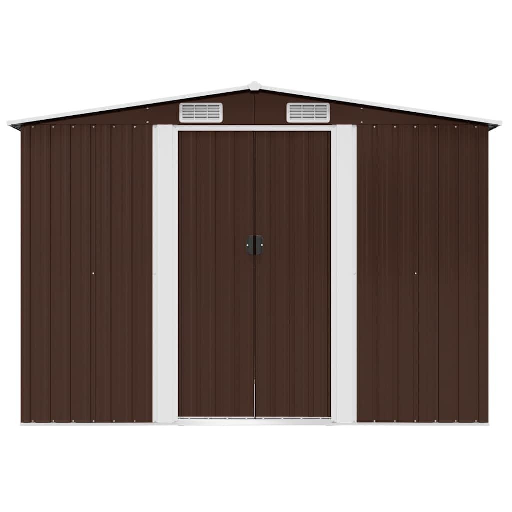VidaXL Tuinberging Staal Bruin 257x205x178 cm - 60% Korting!