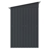VidaXL Tuinschuur Staal Antraciet 190x124x181cm - 35% Korting