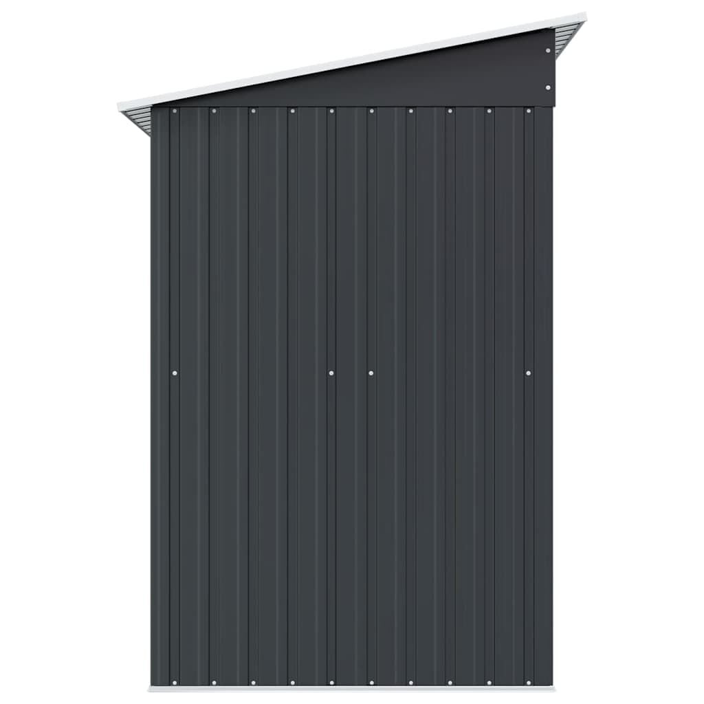 VidaXL Tuinschuur Staal Antraciet 190x124x181cm - 35% Korting