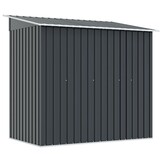 VidaXL Tuinschuur Staal Antraciet 190x124x181cm - 35% Korting