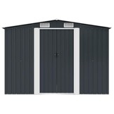 vidaXL Tuinberging 257x205x178 cm Staal Antraciet - 35% Korting