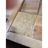 Salontafel 110x50x37 cm Sheeshamhout Honingkleur - 54% Korting