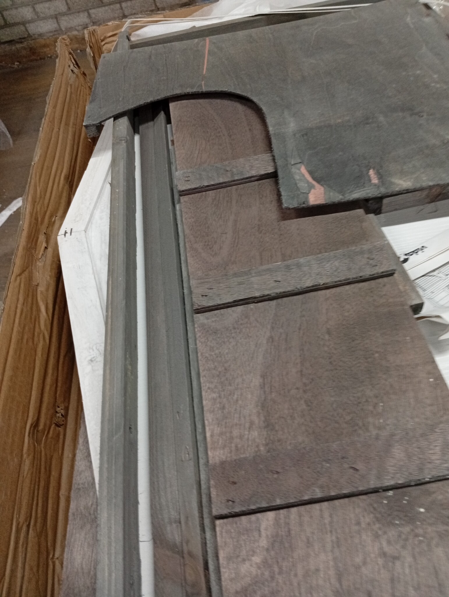 vidaXL Konijnenhok Buiten Hout Grijs - 54% Korting