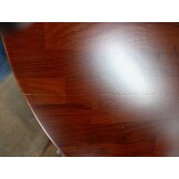 vidaXL Eikenhout Tafelblad Rond Donkerbruin 70 cm - 58% Korting