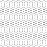VidaXL Hexagon Hek 1,4 x 25 m PVC Grijs - 32% Korting