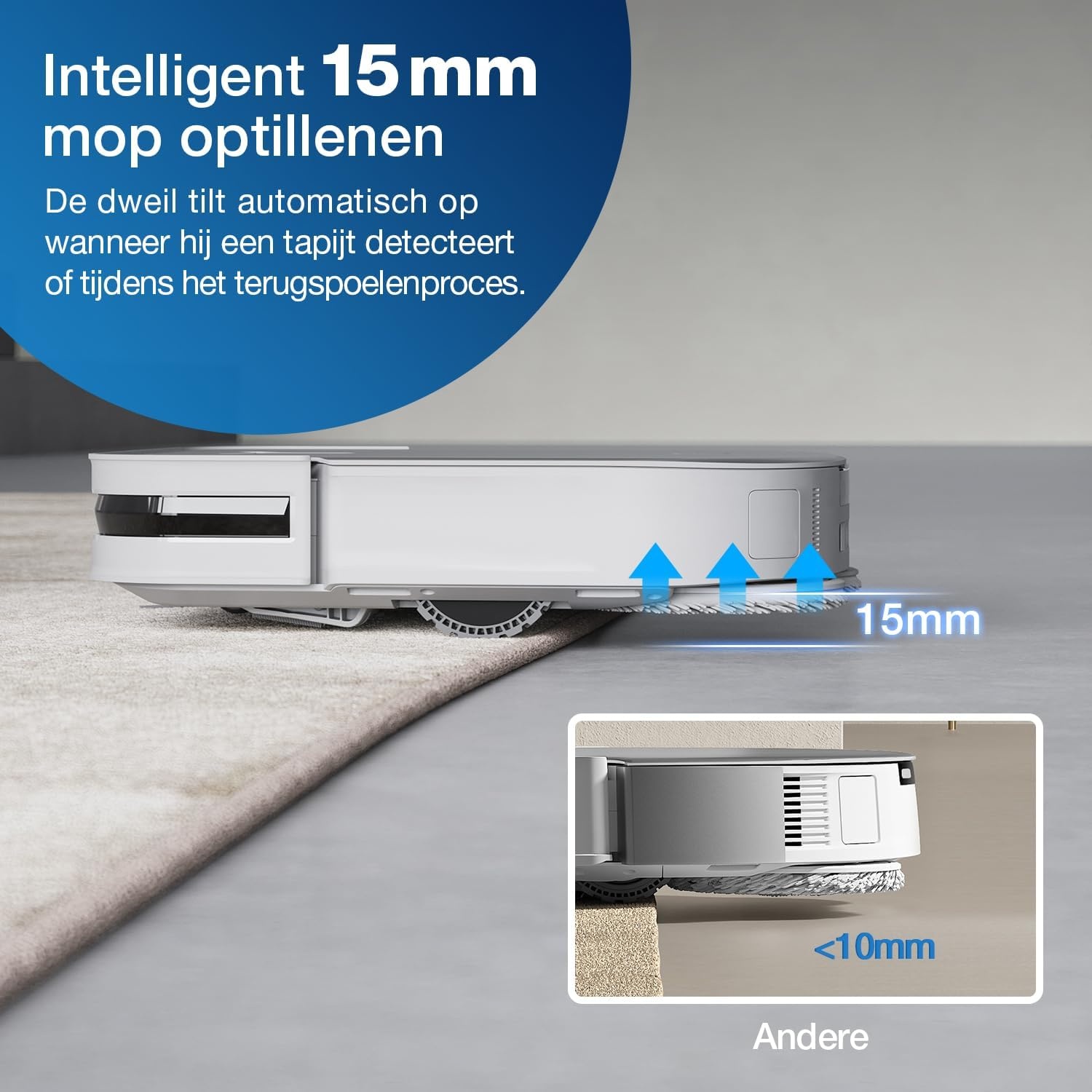 ECOVACS DEEBOT X2 Omni Robotstofzuiger Wit - 35% Korting