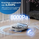 ECOVACS DEEBOT X2 Omni Robotstofzuiger Wit - 35% Korting