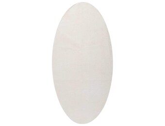 vidaXL Tapijt Crème 80 x 150 cm Polyester - 33% Korting