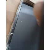 vidaXL Opbergrek 60x30x210 cm massief grenenhout grijs
