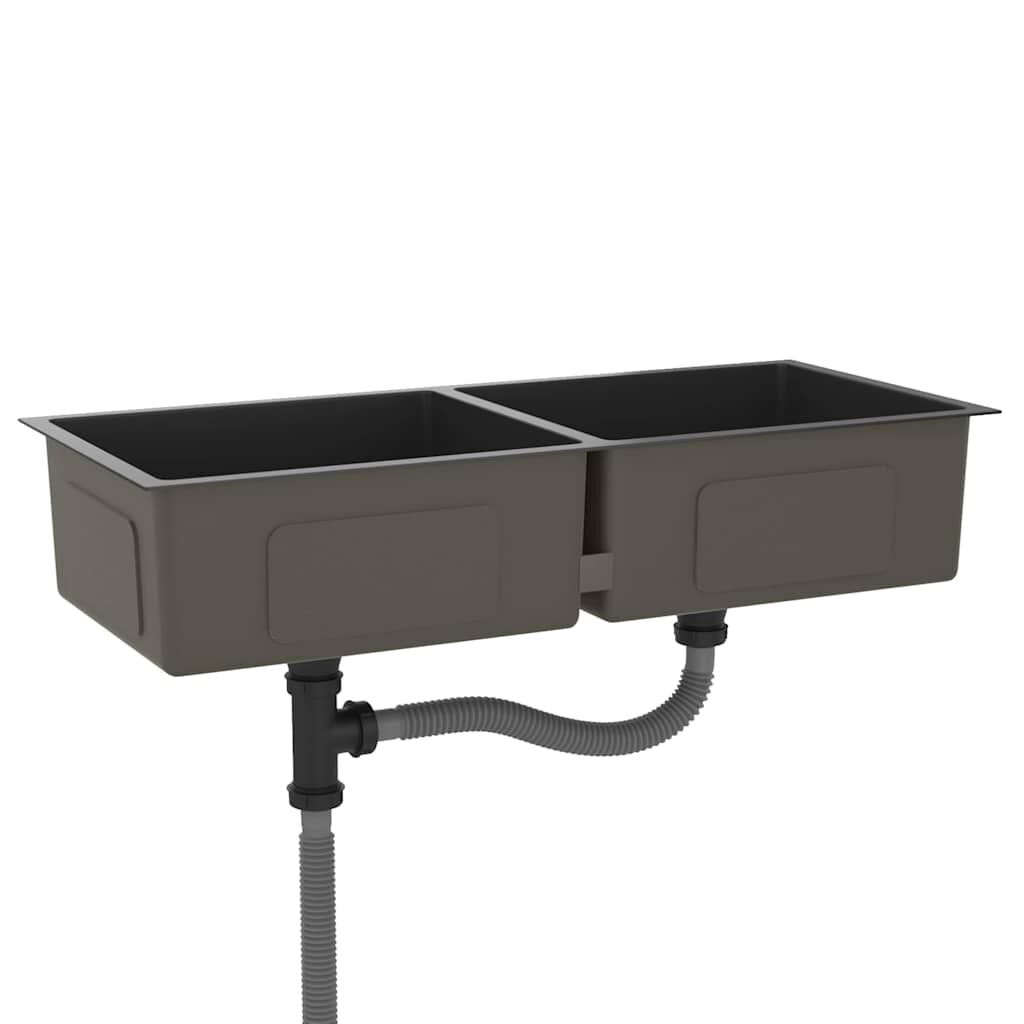 RVS Keuken Wastafel Zwart - 52% Korting