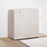 VidaXL Schoenenkast Wit met Hoes - 79x40x80 cm - 65% Korting