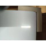 vidaXL Wandschappen 2 st 100x30x3 cm roestvrijstaal zilverkleurig